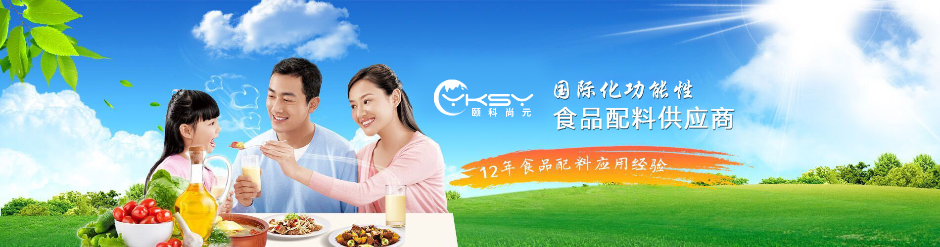 国际化功能性食品配料合作伙伴